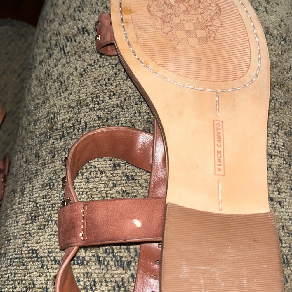 Vince Camuto Sandal 7m size 7 37 1/2 women’s open toe - Picture 8 of 16